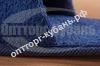 Изображение Тапочки одноразовые махровые-ворс закрытые ЭВА 3.5 мм бордовые/синие (ОГТ-11.цв)