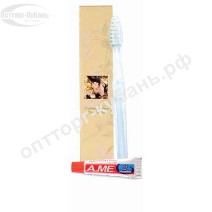 Изображение Зубной набор Сакура упак. картон (зубная щётка, зубная паста упак. туба)