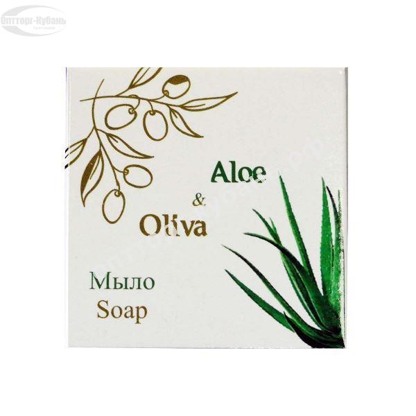 Изображение Мыло Aloe & Oliva упак. картон 25 гр