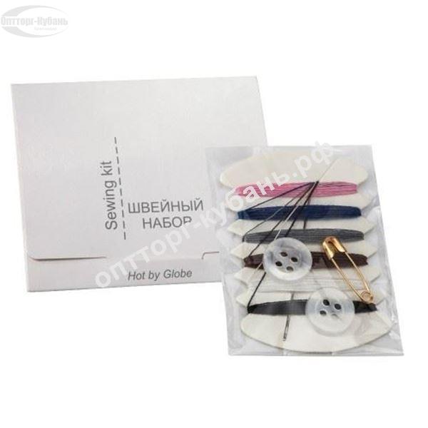Изображение Швейный набор Universal упак. картон (нитки, иголка, булавка, пуговицы)
